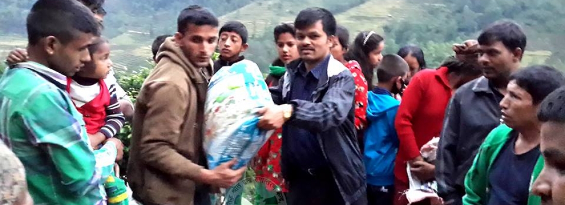 Nepal Nrctc Distributes Supplies In Sindupalchok Mcconnell Foundation